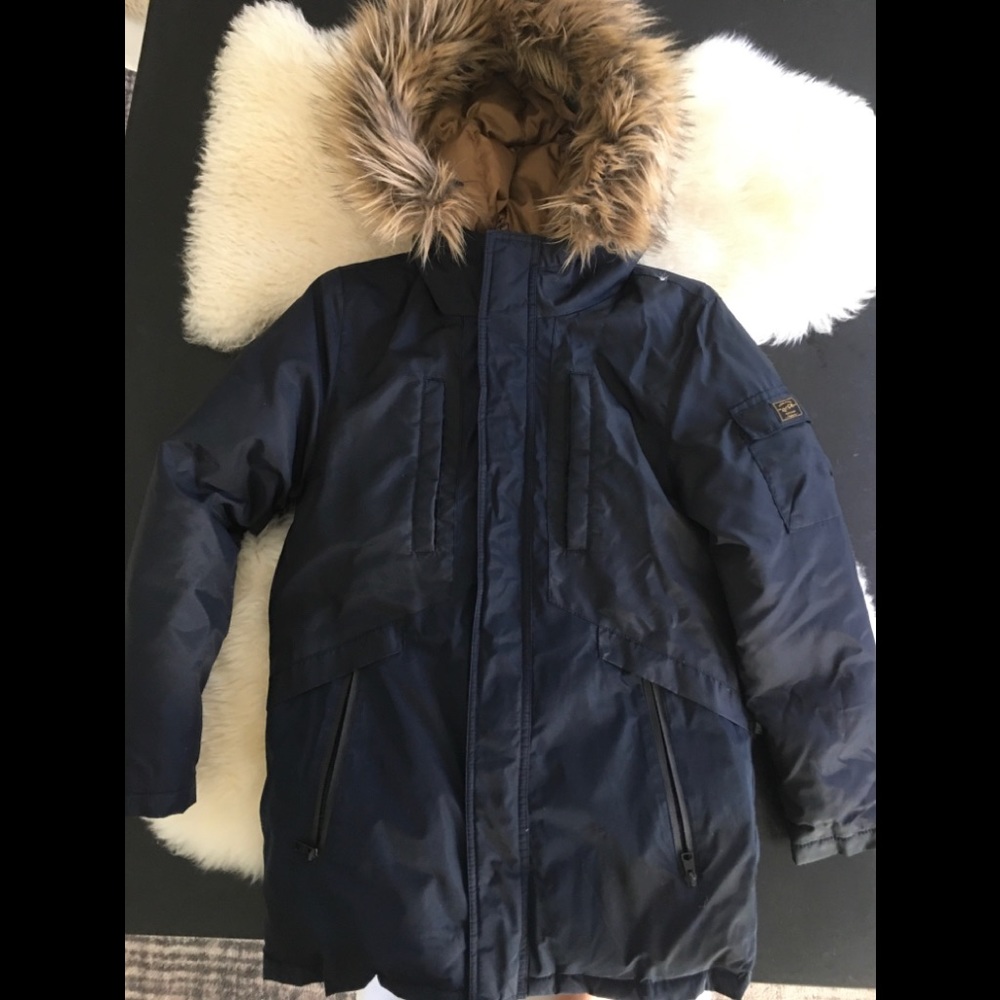 Very warm Zara boys puffer jacket 11/12